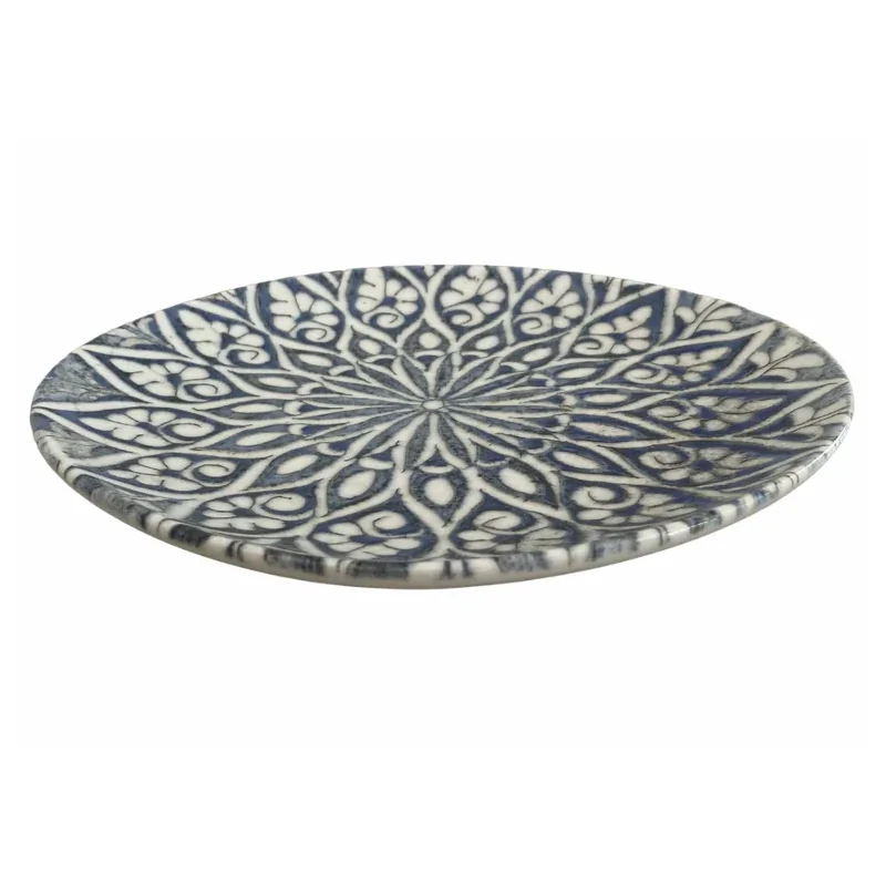 1972 Granada Blue Coupe Plate – 10.6 x 9.6 Inch - set of 6 1972 Granada Blue Coupe Plate – 10.6 x 9.6 Inch - set of 6