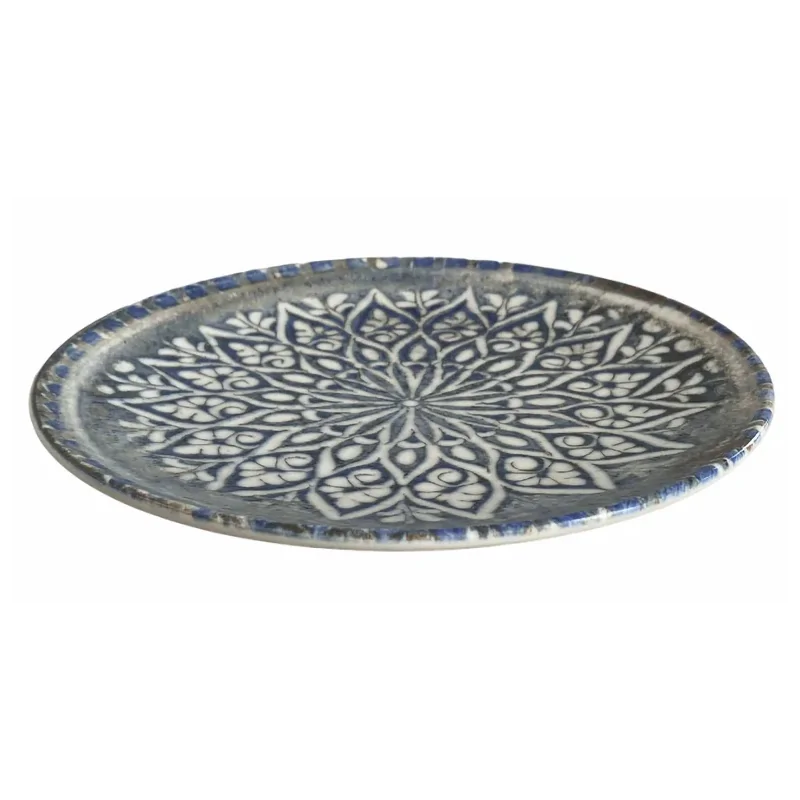 1972 Granada Blue Coupe Plate – 8.25 Inch - set of 12