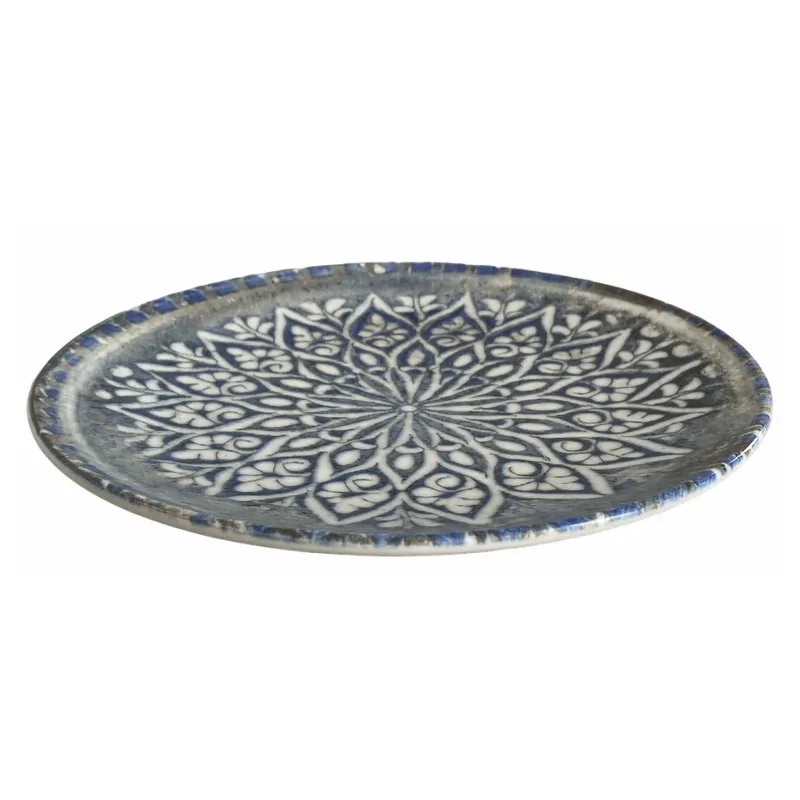 1972 Granada Blue Coupe Plate – 10.25 Inch - set of 6