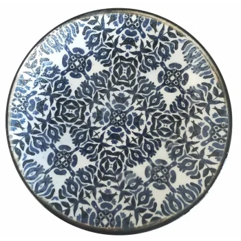 1972 Seville Navy Coupe Deep Plate – 8 Inch - 18oz - set of 12