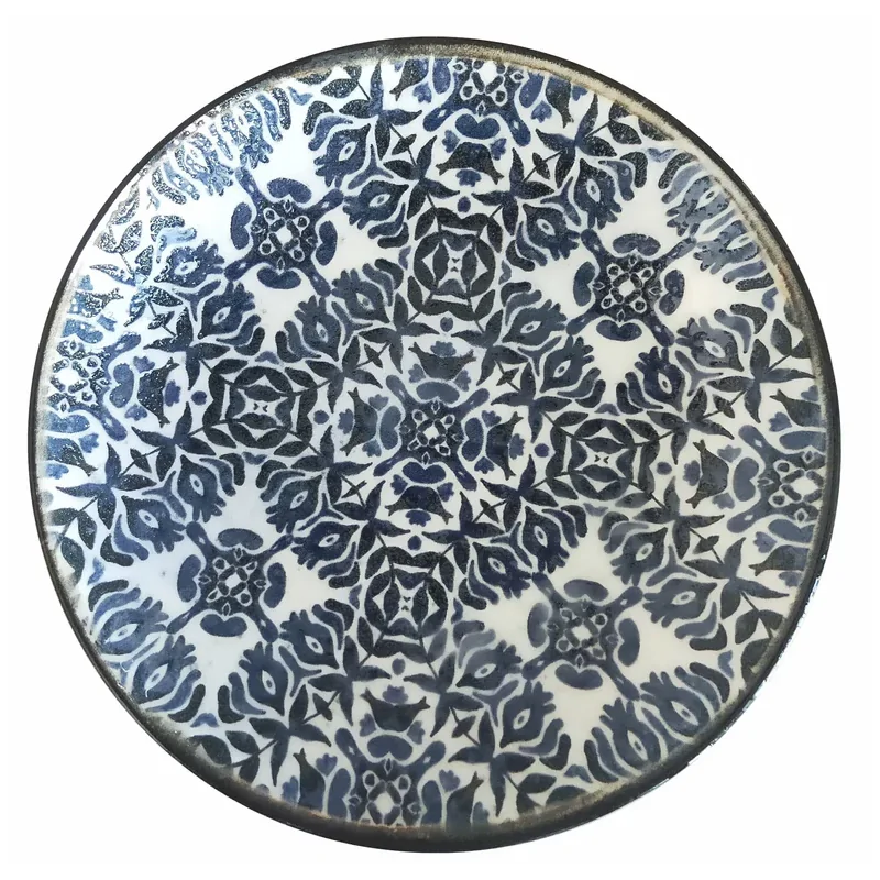 1972 Seville Navy Coupe Deep Plate – 8 Inch - 18oz - set of 12