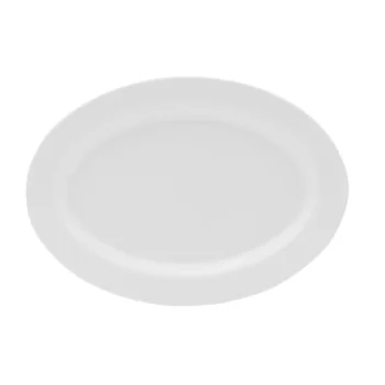 Mikasa Lola Oval Platter – 12 x 9 Inch - Set of 4