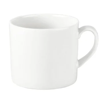 Mikasa Tendre White Bone China Cup – 3.4in, 10.5oz - Set of 4