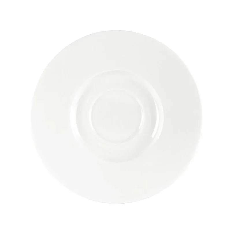 Mikasa Tendre White Bone China Combi Saucer 6.5in - Set of 24 pcs