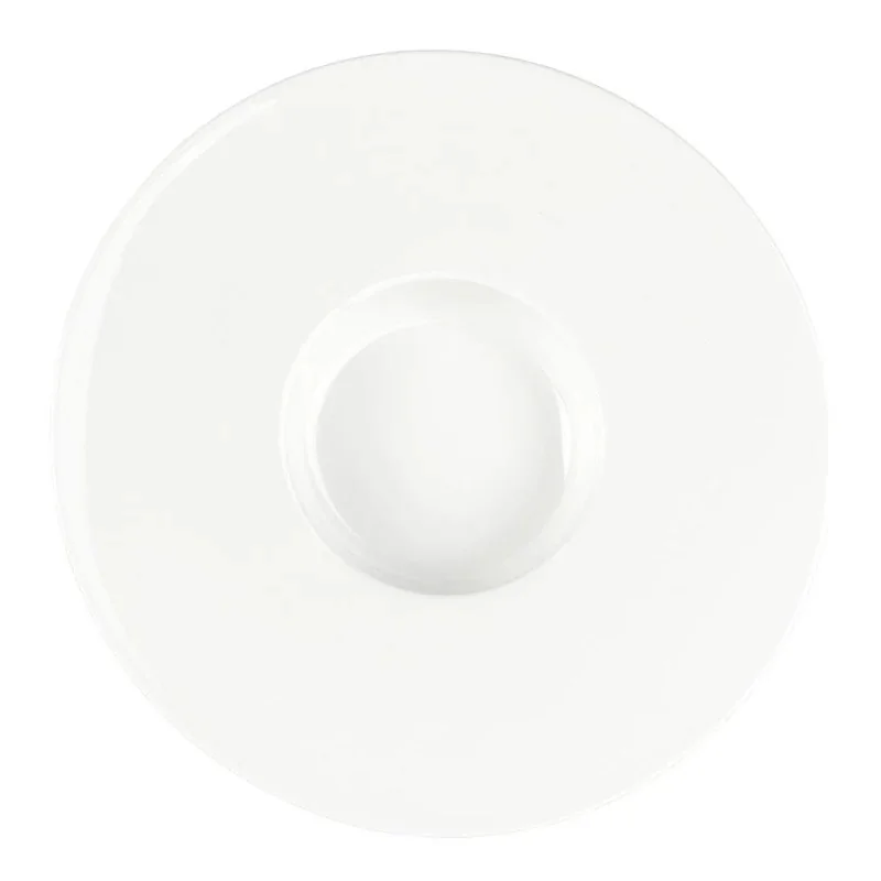 Mikasa Tendre White Bone China Wide Rim Deep Plate – 11in, 8oz - Set of 4