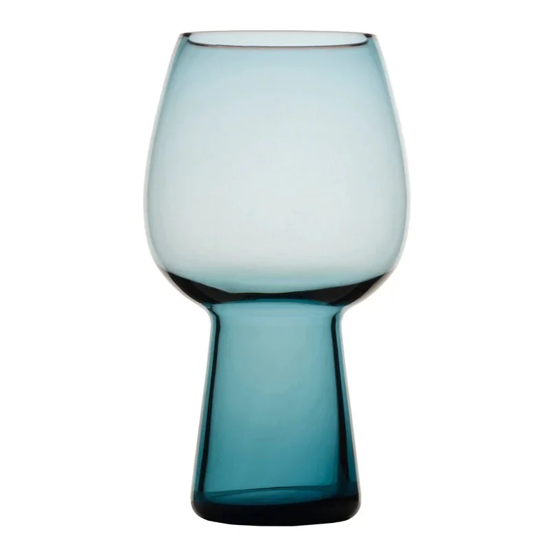 Mikasa Vegas Blue Stemless Wine Glass – 3.6 Inch, 19oz - Set of 6