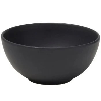 Mikasa 5.5In 18oz Bowl Obsidian Black Stone - Set of 24 pcs