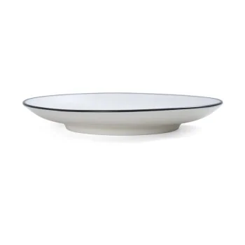 Mikasa Bistro Pinstripe Saucer – 6.29 Inch - Set of 6