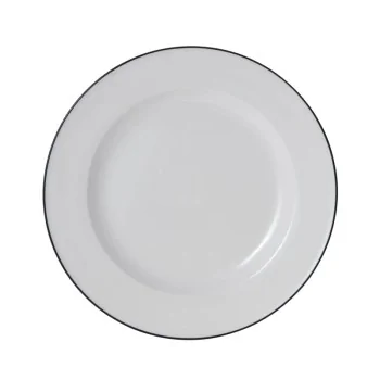Mikasa Bistro Pinstripe Plate 11 Inch - Set of 12 pcs