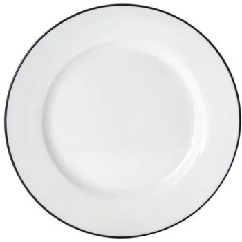 Mikasa Bistro Pinstripe Plate 8 Inch - Set of 36 pcs
