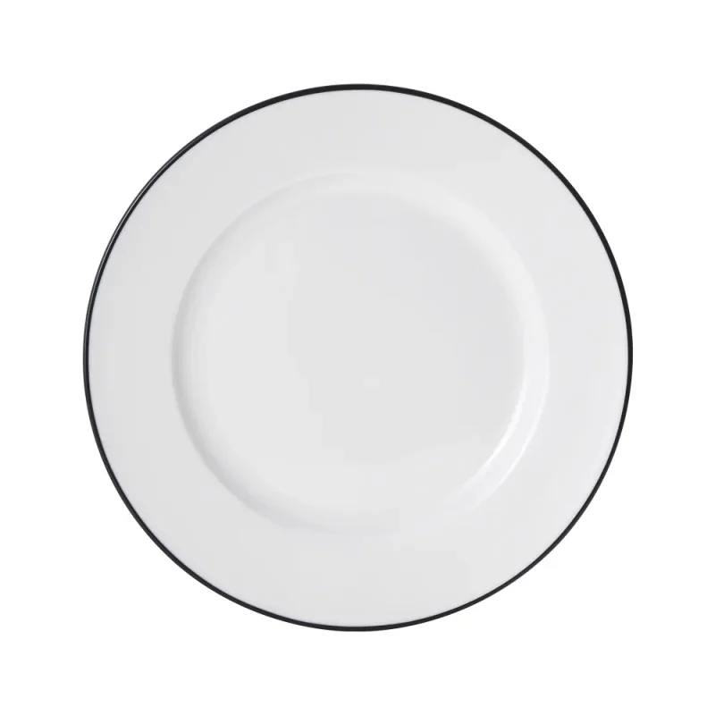 Mikasa Bistro Pinstripe Plate 9 Inch - Set of 24 pcs