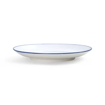 Mikasa Bistro Pinstripe Blue Saucer – 6.29 Inch - Set of 6