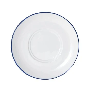 Mikasa Bistro Pinstripe Blue Saucer 6.75 Inch - Set of 36 pcs