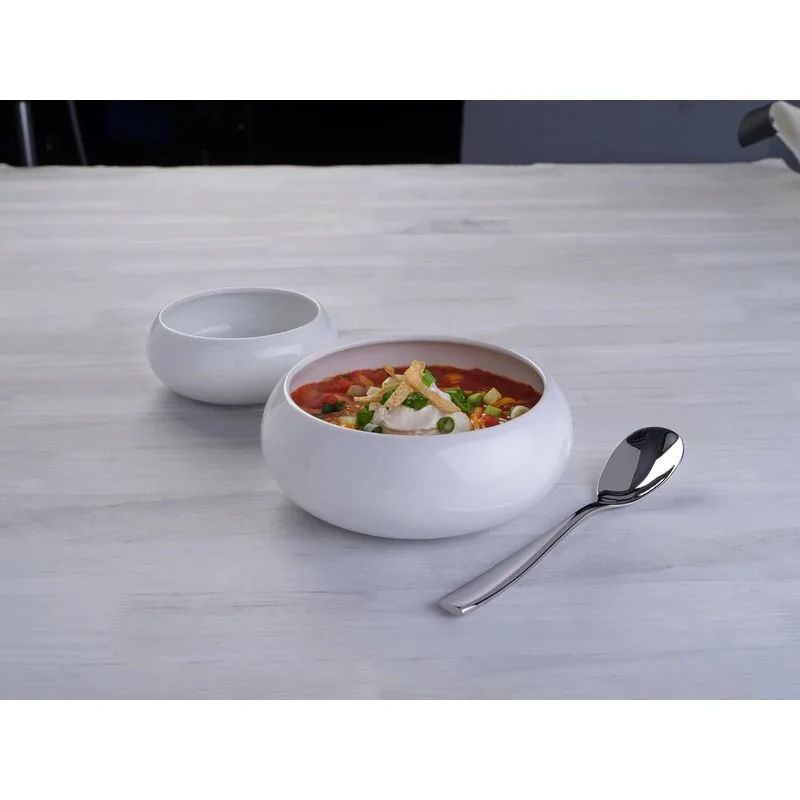 Mikasa 5In 12oz Bowl Specials White Porcelain - Set of 24 pcs