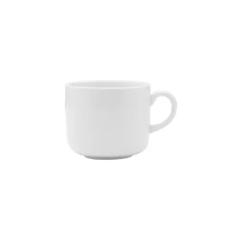 Mikasa 4.8In 10.14oz Mug Isla White Porcelain - Set of 12