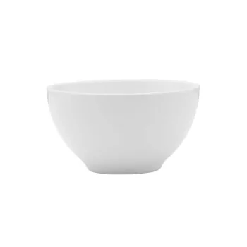 Mikasa 5.13In 17.6oz Bowl Isla White Porcelain - Set of 24 pcs