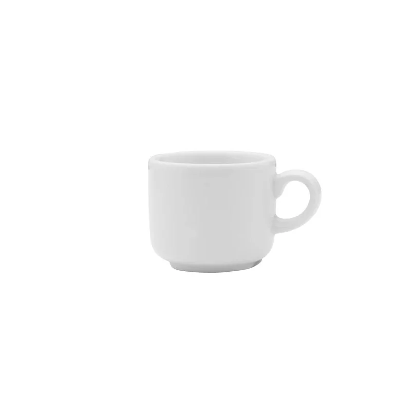 Mikasa 3In 3.04oz Espreso Cup Isla White Porcelain - Set of 24 pcs