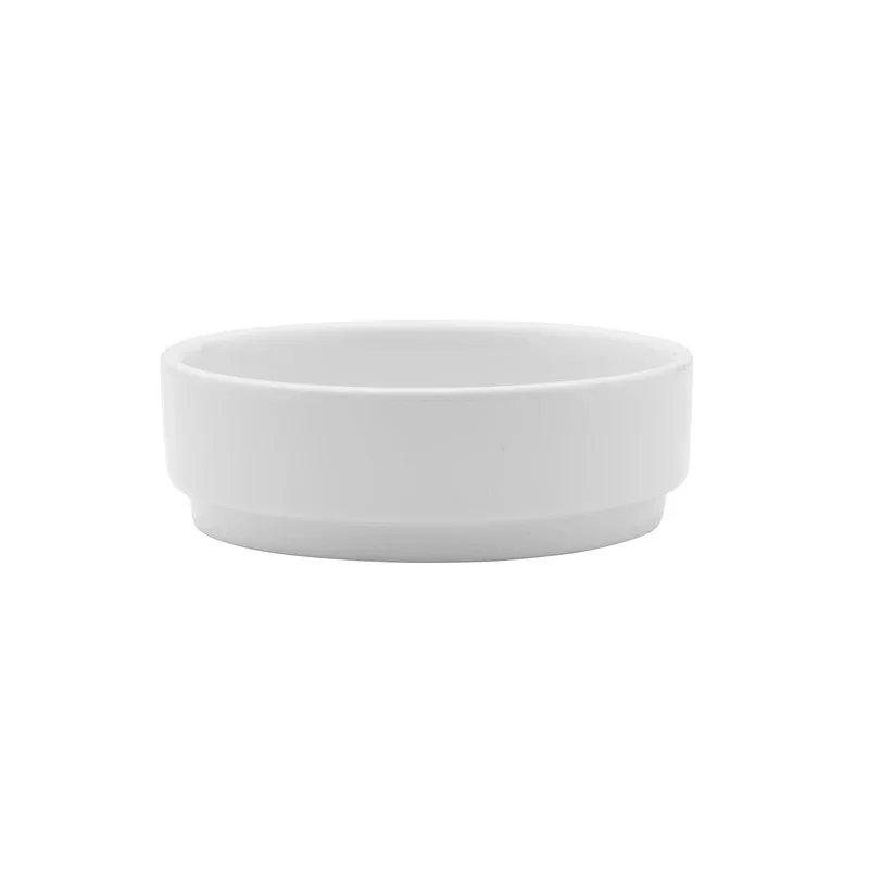 Mikasa 3.8In 6oz Ramekin Galleria White Porcelain - Set of 24 pcs Mikasa 3.8In 6oz Ramekin Galleria White Porcelain - Set of 24 pcs