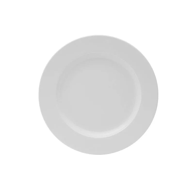 Mikasa 11In Plate Galleria White Porcelain - Set of 12 pcs Mikasa 11In Plate Galleria White Porcelain - Set of 12 pcs