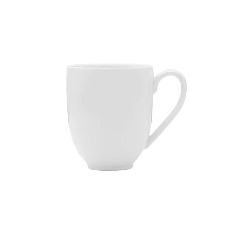 Mikasa 5In 12.8oz Mug Galleria White Porcelain - Set of 12