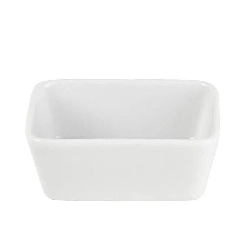 Mikasa 4 x 3In Stk Sug Holdr Galleria White Porcelain - Set of 12