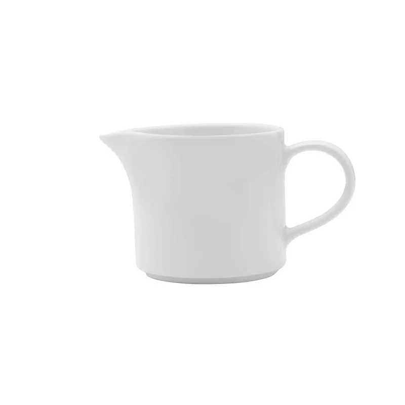 Mikasa 5.6In 6.7oz Holder Crmr Galleria White Porcelain - Set of 12