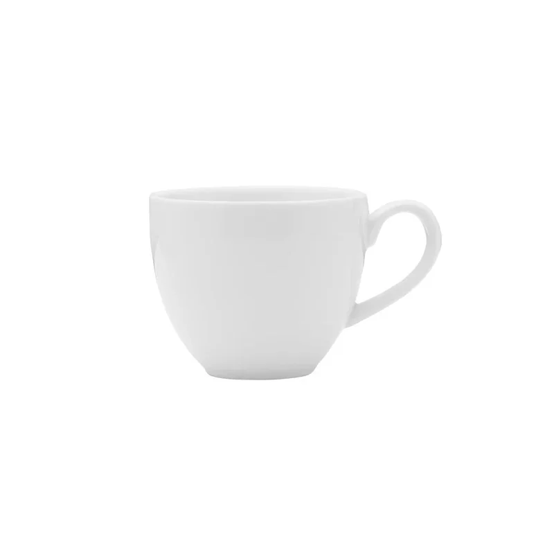 Mikasa 5In 10.14oz Cup Galleria White Porcelain - Set of 24 pcs Mikasa 5In 10.14oz Cup Galleria White Porcelain - Set of 24 pcs