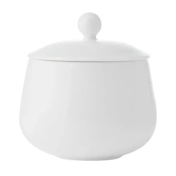 Mikasa Lola Sugar Bowl With Lid – 3 Inch - 10oz - set of 16