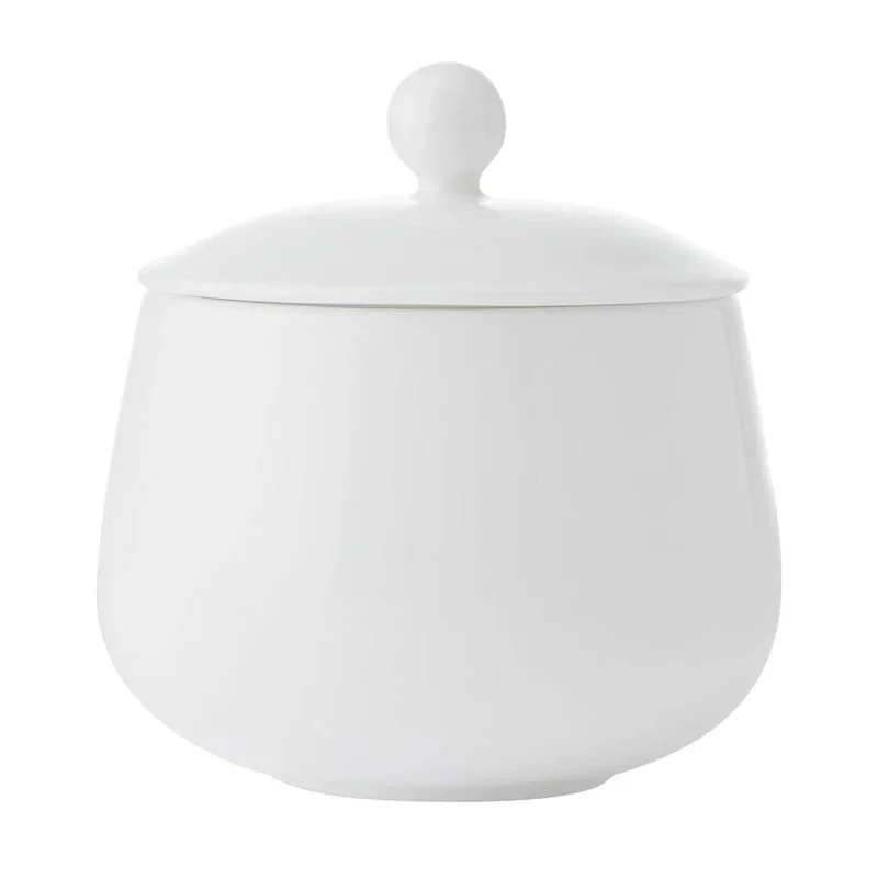 Mikasa Lola Sugar Bowl With Lid – 3 Inch - 10oz - set of 16