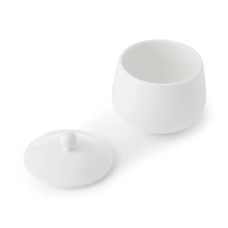 Mikasa Lola Sugar Bowl With Lid – 3 Inch - 10oz - set of 16