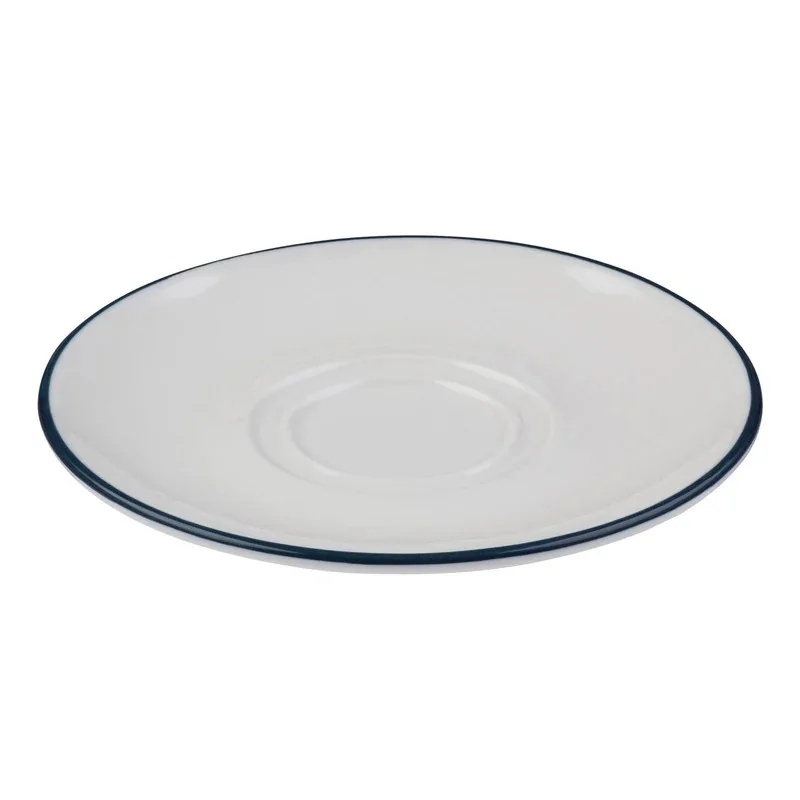 ID Fine Modest Navy Saucer 6.3 Inch - Set of 12 pcs
