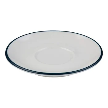 ID Fine Modest Navy Espresso Saucer 4.7 Inch - Set of 12 pcs