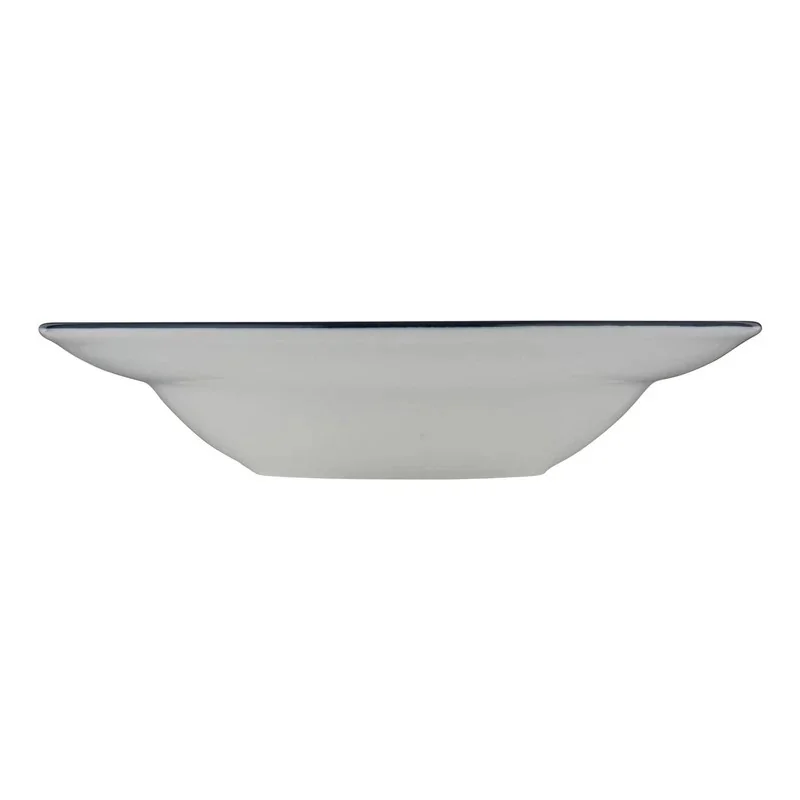 ID Fine Modest Navy Deep Plate – 11.02 Inch - Set of 6 ID Fine Modest Navy Deep Plate – 11.02 Inch - Set of 6