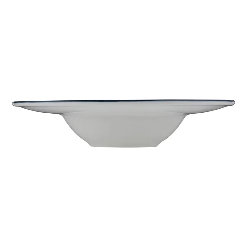 ID Fine Modest Navy Deep Plate – 11.4 Inch - Set of 6 ID Fine Modest Navy Deep Plate – 11.4 Inch - Set of 6