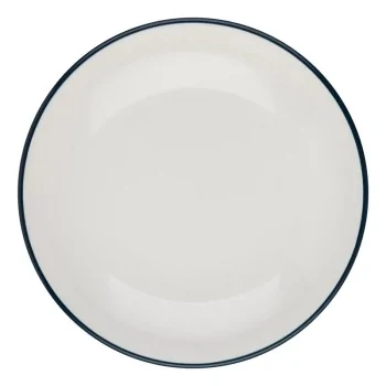 ID Fine Modest Navy Deep Plate 8.66 Inch - Set of 12 pcs