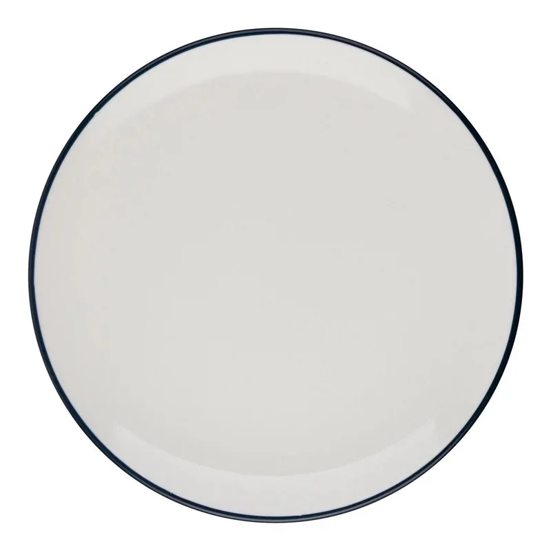 ID Fine Modest Navy Coupe Plate – 11.8 Inch - Set of 6