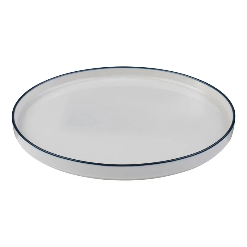 ID Fine Modest Navy Hi Wall Platter – 6.5 Inch - Set of 12 ID Fine Modest Navy Hi Wall Platter – 6.5 Inch - Set of 12