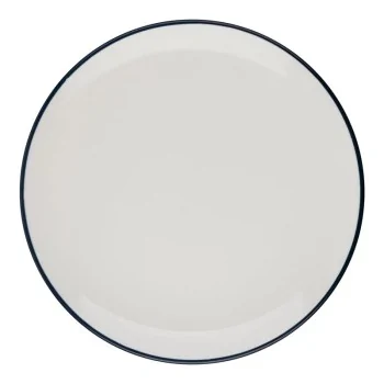 ID Fine Modest Navy Coupe Plate – 5.9 Inch - Set of 12