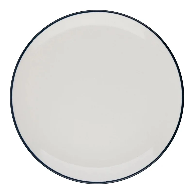 ID Fine Modest Navy Coupe Plate – 10.6 Inch - Set of 12