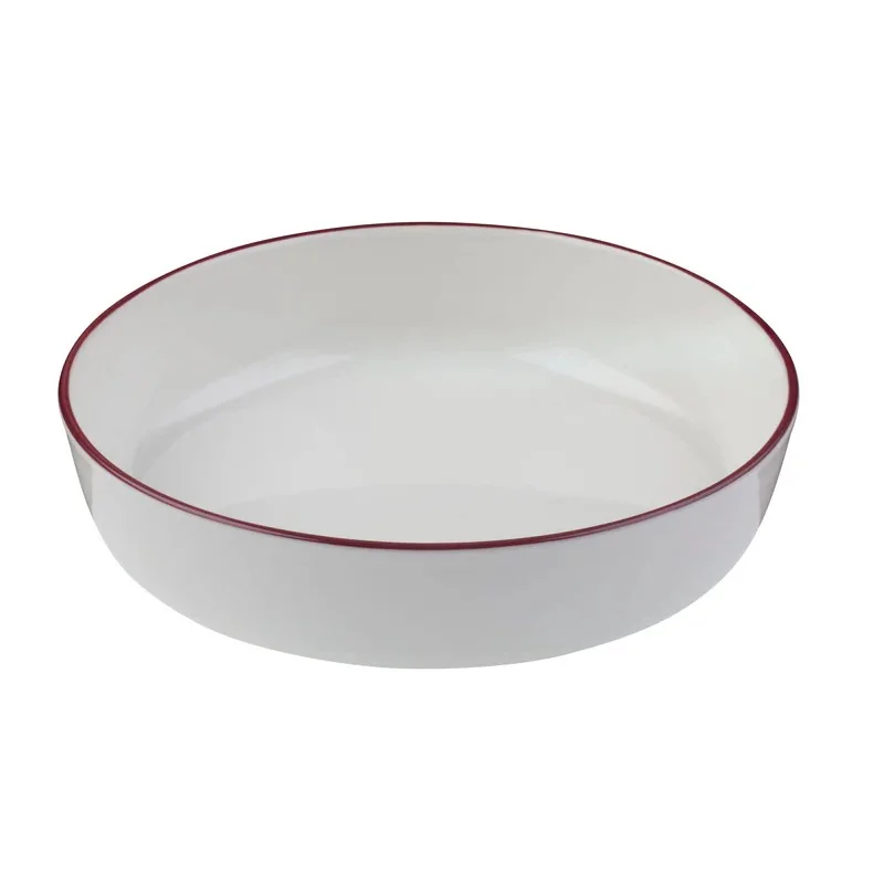 ID Fine Modest Maroon Bowl 8.3'' 40 oz - Set of 6 pcs