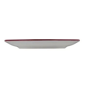 ID Fine Modest Maroon Saucer – 6.3 Inch - Set of 12