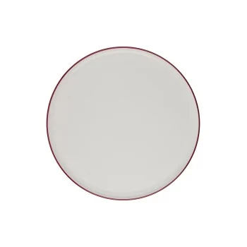 ID Fine Modest Maroon Pizza Plate 12.2 Inch - Set of 6 pcs