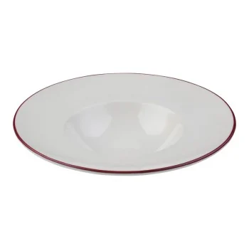 ID Fine Modest Maroon Deep Plate 11.4'' 16 oz - Set of 6 pcs