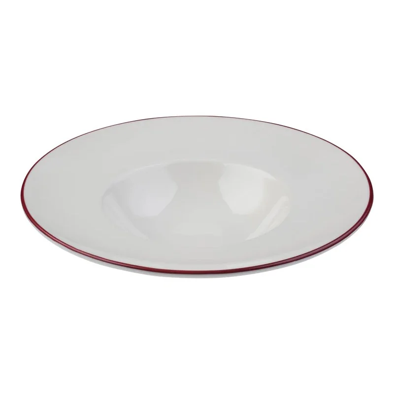 ID Fine Modest Maroon Deep Plate 11.4'' 16 oz - Set of 6 pcs ID Fine Modest Maroon Deep Plate 11.4'' 16 oz - Set of 6 pcs