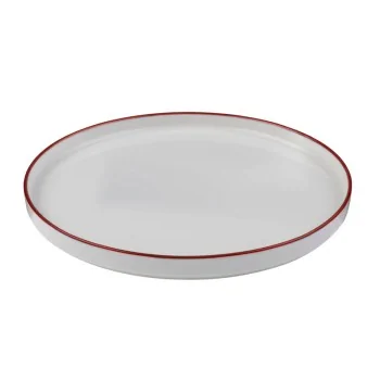 ID Fine Modest Maroon High Wall Plate – 11 Inch - Set of 6