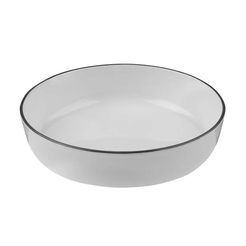 ID Fine Modest Black Bowl 8.3'' 40 oz - Set of 6 pcs