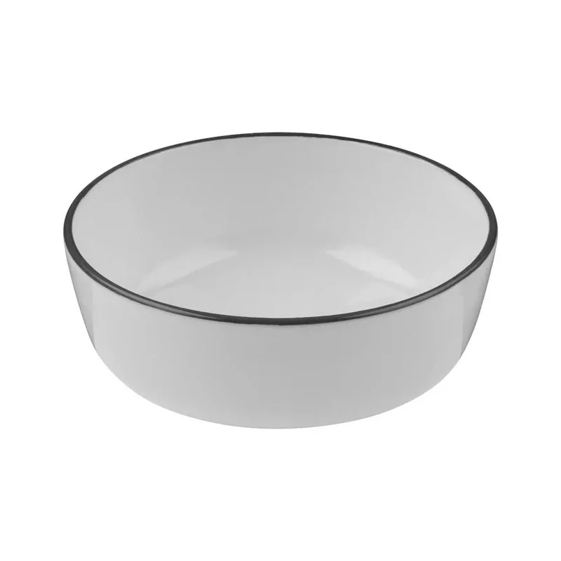 ID Fine Modest Black Bowl – 3.93 Inch, 5 oz - Set of 12