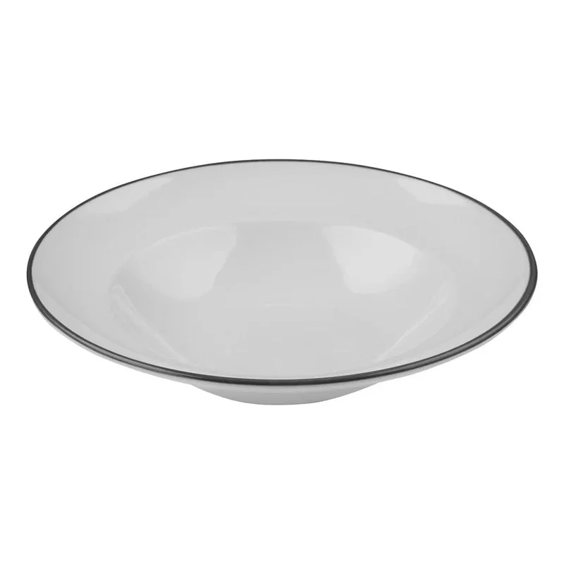 ID Fine Modest Black Oval Platter – 14 x 9 Inch - Set of 6 ID Fine Modest Black Oval Platter – 14 x 9 Inch - Set of 6