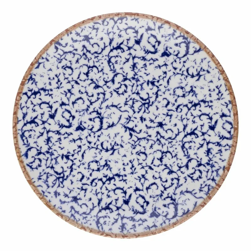 ID Fine Venecia Blue Fine China Coupe Plate 11.7 Inch - Set of 6 pcs ID Fine Venecia Blue Fine China Coupe Plate 11.7 Inch - Set of 6 pcs