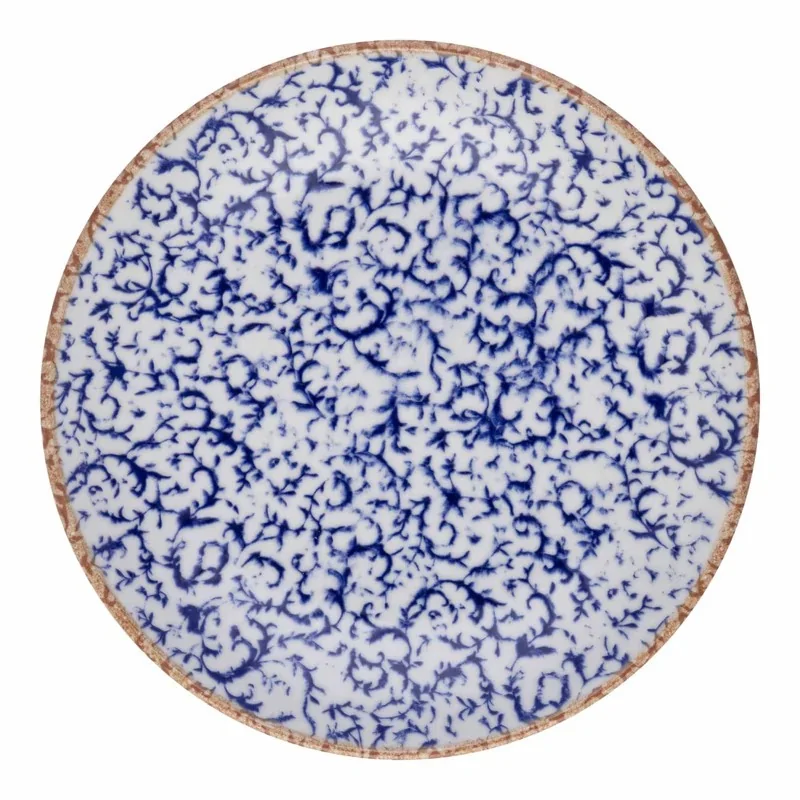 ID Fine Venecia Blue Fine China Deep Plate 9.8'' 39oz - Set of 12 pcs